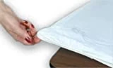 Tata Home copritavolo molleton pour table ronde 140 cm de diamètre fabriqué en italie