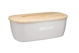 Kitchen Craft Natural Elements Poubelle avec Couvercle en Bois en Bambou 36 x 20 x 13 cm