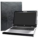 Alapmk Spécialement Conçu Protection Housses pour 15.6' HP ProBook 650 G4 G3 G2 G1/ProBook 655 G3 G2 G1 Series Portable (Pas Compatible avec: ProBook 450/ProBook 455 Series),Noir