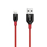 Anker [Certifié MFi] Powerline+ Câble Lightning (90 cm) en Fibres d'aramide et Nylon Double tressage pour iPhone XS/XS Max/XR/X/8/7/6Plus, iPad et Autres