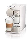 De'Longhi EN500W Machine à Café à Dosette Nespresso Lattissima One, Blanc soyeux, 1 Liter