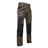 LMA Pantalon Bicolore avec Poches genouillères Tourbe
