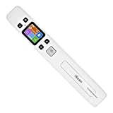 Aibecy Mini Scanner connectable avec WiFi Haute Resolution en Couler 1050DPI | JPG/PDF | Compatible pour Windows 2000 & Mac10.4 ou supérieur/iOS & Android
