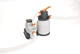 Bestway Flowclear Filtre à Sable pour Piscines Hors Sol 5 300 litres/Heure 58497, Gris, 480 x 528 mm