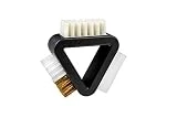 Kaps Kit 3 en 1 Brosse Multifonction pour Nettoyer Chaussures et Sacs en Daim