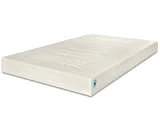 Marcapiuma - Matelas Latex 140x190 haut 18 cm - SEVENLIFE 18 - Orthopédique 7 zones H2 Moyen/Mou Revêtement Amovible Antiacarien Anallergique Traspirant Lavable - Certification euroLATEX Made in Italy