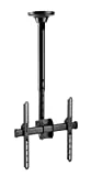 RICOO Support TV Plafond orientable pivotant D0244 téléviseur Suspendu Caravane 12V PC Plasma Smart OLED incurvé Fixation télé LED LCD 3D 4K VESA 400x400 Universel Toutes Marques de televiseur