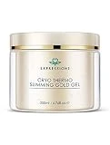 EXPRESSIONS Crème Anti-cellulite | Crème Amincissant | Crème Raffermissante | 200ml Gel-Crème Fermeté Cellulite Chaude Minceur Crème Massage, Idéal pour les Jambes l'abdomen et les Hanches