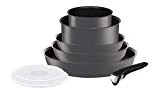 Tefal L6589403 Set de poêles et casseroles - Ingenio 5 Performance Gris 8 Pièces - Tous feux dont induction