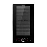 Klarstein Delicatessa Slim Domino - Table de cuisson à induction, Vitrocéramique, 2 foyers, 3500W(1500 W + 2000 W), minuterie, noir