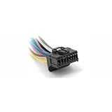 Carav 15–006 Connecteur de câbles/Adaptateur de fils ISO 15-006 pour auto-radio 16 broches (24 x 10 mm)