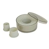 De Buyer 4308.00 Boîte de 9 Découpoirs Emporte-pièces Ronds Unis - Plastique - Ø de 2 à 10 cm