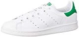 Adidas - Stan Smith Junior M20605 - Baskets mode Enfant / Fille, Blanc, 37 1/3 EU