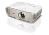 W2000 de BenQ, Projecteur Rec 709 Full HD 1080P, Installation Modulable, Courte Portée (100' à 2,5 m), Projection Latérale, Décalage de l'Objectif, Correction de la Distorsion Trapézoïdale 2D, 2 Haut-parleurs 10 W Intégrés, Silencieux (27 dB), HDMI x 3, MHL et Pack sans Fil en Option