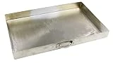 GrillClub Boîte à Cendres en Acier Inoxydable Massif 55 x 40 cm (1.4016 magnétique) pour bsp. Kamingrill Cheminée de Barbecue 60 x 40 cm