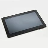 FTDLCD10,1 pouces remplacement de dalle écran LCD + vitre tactile assemblée complet (avec châssis) pour Asus Transformer Book T100TA-DK005H (Câble Noir)
