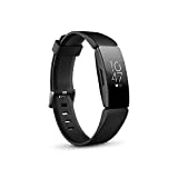 Fitbit Inspire HR, Bracelet pour la forme au quotidien avec suivi continu de la fréquence cardiaque, Noir