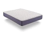 naturalex | Matelas Geltech 140x190 cm | Technologie Blue Latex Mousse À Memoire Memo Fresh A Cellules Ouvertes | Thermorégulant Athermique 7 Zones