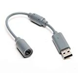 Cable Adaptateur Embout USB pour Manette Filaire Xbox 360 sur PC