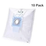 Lot de 10 Sacs à Poussière Aspirateur Sac Filtrant pour Bosch Type G / MegaFilt Super Tex BBZ41FG 468383