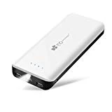 EC TECHNOLOGY Batterie Externe 22400mAh Power Bank Chargeur Portable de Secours avec 3 Ports,Lumières LED, Puissante Compatible avec iPhone, iPad, Samsung Galaxy, des Smartphones et Tablettes