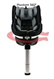 Siège auto isofix et pivotant REX Grp 0/1 - Black grey (noir)