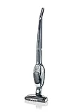 AEG Ergorapido AG 935, Aspirateur à main sans sac 2 en 1, brosse électrique, batterie d'alimentation 12 V, brosse autonettoyante brevetée, 4 feux avant à DEL, noir métallisé (Reconditionné)