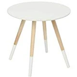 Table basse design moderne - Idéale pour toute pièce de la maison - Coloris BLANC