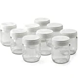 lagrange 430301 Lot de 9 pots yaourt, 0.185 liters