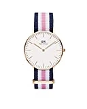Daniel Wellington Femmes Analogique Quartz Montre connectée avec Bracelet en Synthétique 0506DW