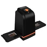 Scanner de Diapositives et Négatifs 35 mm Haute résolution convertit Les Diapositives et Films négatifs en Photos numériques, Prend en Charge Windows XP/Vista / 7/8/10/ Mac