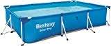 BESTWAY 56404 ProPool Piscine en Acier avec Cadre en Acier Bleu 300 x 201 x 66 cm