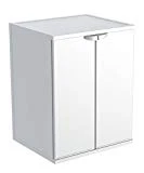 Mongardi 7827C98 Meuble pour Machine à Laver Blanc
