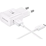 Samsung Chargeur Rapide AFC 2A Blanc + Cable 1,5 M Galaxy S7.