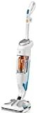 Rowenta RY7557WH Aspirateur Balai Nettoyeur Vapeur Clean & Steam Sans Détergent Autonomie jusqu'à 40 min 1700W Blanc et Argenté