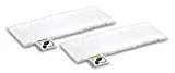 Kärcher Bonnettes microfibre pour buse de sol accessoire pour nettoyeurs vapeur Easy Fix