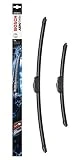 BOSCH AR653S Scheibenwischer Aerotwin Retrofit, Länge: 650/400 mm - 1 Set für Frontscheibe