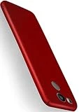 MoEx Coque de Protection Ultra Fine Compatible LG Google Nexus 5X | Rigide, Rouge Mat métallisé