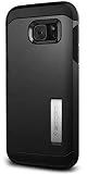 Spigen Coque Galaxy S7 Edge, [Tough Armor] Heavy Duty [Black] Extreme Protection/Rugged But Slim Dual Layer Protective Coque Samsung Galaxy S7 Edge (2016) - (556CS20045)