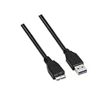 câble micro USB 3.0 Valar A vers Micro B pour disques durs externes WD My Passport et WD Elements Série
