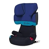 CYBEX Silver Siège Auto Solution X-Fix, Adapté aux Voitures Avec ou Sans Isofix, Groupes 2/3 (15-36 kg), De 3 Ans à 12 Ans Environ, Blue Moon