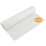 New brothread Wash Away (Soluble dans l'eau) Stabilisateur de Broderie 10' x3Yd Rouleau - Poids Léger 40gm(1.5oz) Couper en différentes Tailles pour la Broderie à la Machine et la Couture à la Main