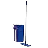 Starlyf AutoClean Mop - Balai à tête pivotante 360° + Seau à double compartiment