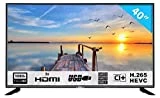 HKC 40F1N 101,6 cm (40 Pouces) LED téléviseur (Full HD, Triple Tuner, Lecteur multimédia Via Port USB) [Classe énergétique A]