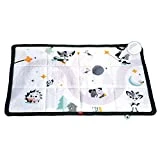 Tiny Love Tapis d'Eveil Géant Pour Bébé, Design, Dès la naissance, Collection Black & White, 150 x 100 cm