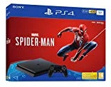 PS4 1 To F - noir + Marvel's Spider-Man Standard Edition