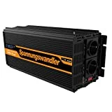 Convertissuer 2000w onduleur 12v 220v transformateur de tension 12v 220v avec télécommande