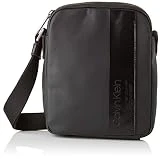 Calvin Klein Elevated Mix Mini Reporter, Sacs portés épaule homme, Noir (Black), 5x21x17 cm (B x H T)