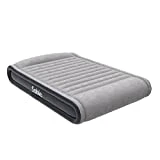 Sable Matelas Gonflable 2 Personnes Électrique 228 x 152 x 43 cm Support I-Beam & Pompe Électrique Intégrée Lit d'Appoint pour Camping, Voyage, Invités ou Sieste - Version Nouvelle