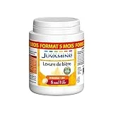 Juvamine JUVAMINE LEVURE DE BIERE - Beauté de la peau, des cheveux et des ongles - 100% naturel, MAXI format 150 comprimés